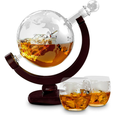 Transparent Whiskeykarafler MikaMax Globe Whiskeykaraffel 3st 0.85L
