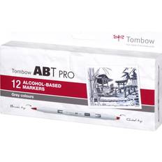 Tombow ABT Pro Alcohol Based Markers 12-pack