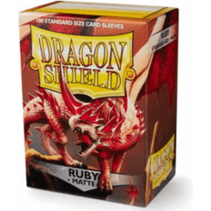 Dragon Shield Standard Sleeves Ruby Matte Rubis