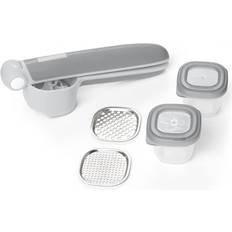 Stainless Steel Baby Food Makers Skip Hop Easy-Prep Food Press Set