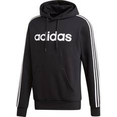 Adidas Essentials 3-Stripes Pullover Hoodie Men - Black/White