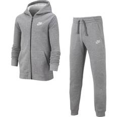 Sporthosen Kinderbekleidung Nike Core Tracksuit - Carbon Heather/Dark Grey/Carbon Heather/White (BV3634-091)