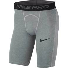 Nike Nike Pro Shorts Men - Smoke Grey/Light Solar Flare Heather/Black