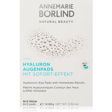 Inneholder ikke mineralolje Øyemasker Annemarie Börlind Hyaluron Eye Pads 6x2-pack