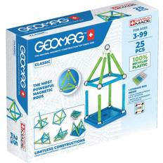 Billig Byggesett Geomag Classic Green Line 25pcs