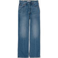 Levi's Ribcage Straight Ankle Jeans - Haight at the Ready/Indigo