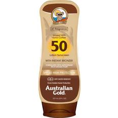 Australian Gold Sunscreen Lotion with Bronzers SPF50 237ml
