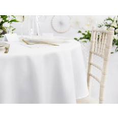 PartyDeco Table Cloths White