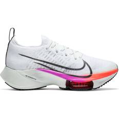 Nike Air Zoom Tempo Next% W - White/Hyper Violet/Flash Crimson/Black