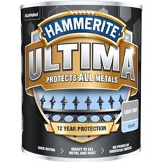 Hammerite Paint Hammerite Ultima Metal Paint Dark Grey 0.75L