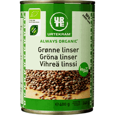 Urtekram Green Lentils 400g