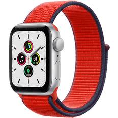 Apple Schlaf-Tracking - iPhone Smartwatches Apple Watch SE 2020 40mm Aluminium Case with Sport Loop