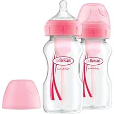 Glass Baby Bottle Dr. Brown's Options+ Anti-Colic Bottle 270ml 2-pack