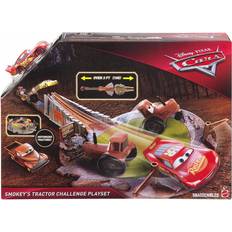 Pixar Cars Play Set Mattel Disney Pixar Cars Smokey's Tractor Challenge