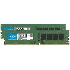 16 GB - DDR4 - For Desktops RAM Memory Crucial DDR4 3200MHz 2x8GB (CT2K8G4DFRA32A)