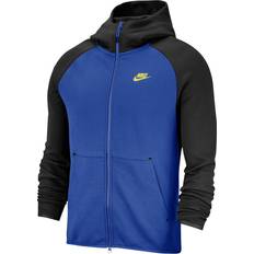 blue nike tech hoodie