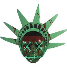 Rund um die Welt Masken Trick or Treat Studios Election Year Lady Liberty Light-Up Mask