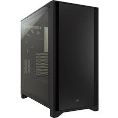 Corsair Full Tower (E-ATX) - Mini-ITX Kabinetter Corsair 4000D Tempered Glass