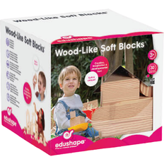 Foam Blocks Edushape Wood Like Soft Blocks 30pcs