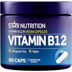 Star Nutrition Vitaminer & Kosttilskudd Star Nutrition Vitamin B12 90 st