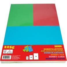 Skisse- & tegneblokk Sense Hobbypack A4, A5 & A6 225g 12 sheets