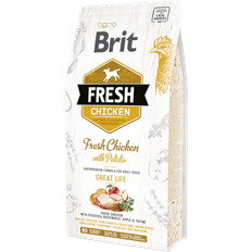 Brit Hunde Haustiere Brit Fresh Chicken with Potato Adult Great Life 12kg