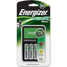 Ladegerät Batterien & Akkus Energizer NiMH Battery Charger + AA 2000mAh Battery 4-pack