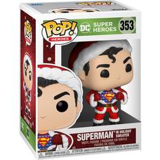 Figurinen Funko Pop! DC Super Heroes Superman in Holiday Sweater
