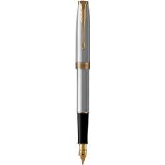 Fyllepenner Parker Sonnet Fountain Pen Stainless Steel