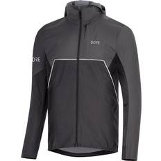 Gore Bike Wear Partial Gore-Tex Infinium Hooded Jacket Men - Black/Terra Grey