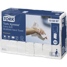 Toiletten- & Küchenpapier Tork Xpress Extra Soft Multifold H2 2-Ply Hand Towel 2100-pack (100297)