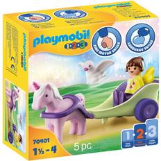Einhörner Spielsets Playmobil Unicorn Carriage with Fairy 70401