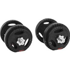 Gorilla Sports Pro Trigrip Dumbbells 2x10kg