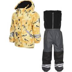 Lindberg Nordskog Fleece Rain Set - Gold