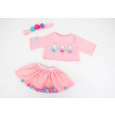 Tiny Treasures Bunny Pom Pom Outfit 44cm