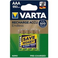 Varta AAA Accu Rechargeable 950mAh 4-pack