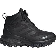 Adidas Winter Shoes Children's Shoes Adidas Kid's Fortarun Boa - Core Black/Reflective/Grey Six