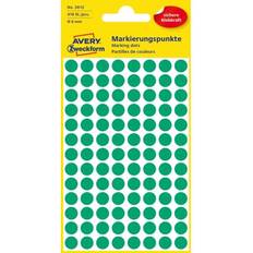 Grün Etiketten Avery Marking Dots Green 7.6x12cm