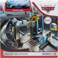 Cars Autorennbahnen Mattel Disney Pixar Cars Rust Eze Tune Up Center