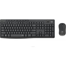 Logitech Full størrelse Tastaturer Logitech Silent Wireless Combo MK295 (English)