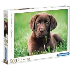 Familie Knottepuslespill Clementoni High Quality Collection Chocolate Puppy 500 Pieces