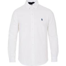 Oxfordskjorter Polo Ralph Lauren Featherweight Mesh Shirt - White
