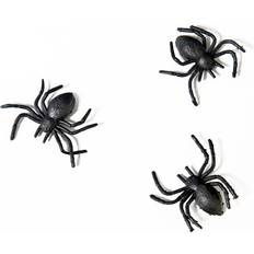 PartyDeco Plastic Spiders 10-pack