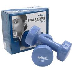 Softee Dumbbells Softee Vinyl Dumbbell Set 2x4Kg