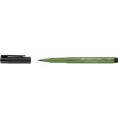 Faber-Castell Pitt Artist Pen Brush India Ink Pen Permanent Green Olive
