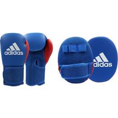 Adidas Boxing Gloves & Focus Mitts Set Jr