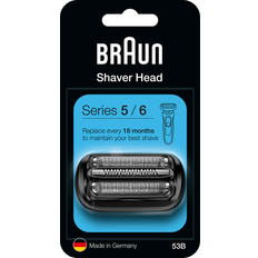 Svarte Barberhoder Braun Series 5/6 53B Shaver Head