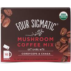 Instant Coffee Four Sigmatic Instant Mushroom Coffee with Chaga and Cordyceps 25g 10pcs