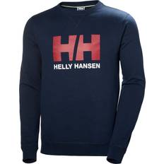 Helly Hansen Herre Overdeler Helly Hansen Logo Crew Sweatshirt - Navy