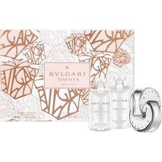 Bvlgari Women Gift Boxes Bvlgari Omnia Crystalline Gift Set EdT 40ml + Body Lotion 40ml + Shower Gel 40ml